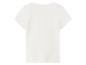 Wit T-shirt met korte mouwen, achterkant
