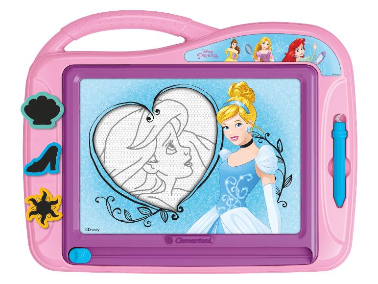 Disney Princess tekenbord met Cinderelladessin en accessoires.