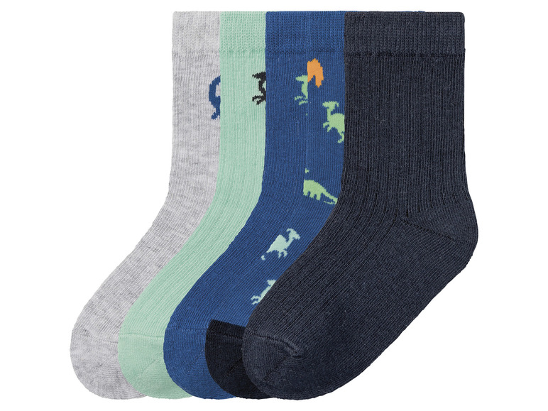 Ga naar volledige schermweergave: lupilu® Peuters jongens sokken, 5 paar, hoog bio-katoengehalte - afbeelding 10