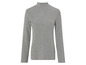 Een grijs longsleeve shirt met hoge hals.