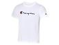 Wit Champion t-shirt met geborduurd logo.