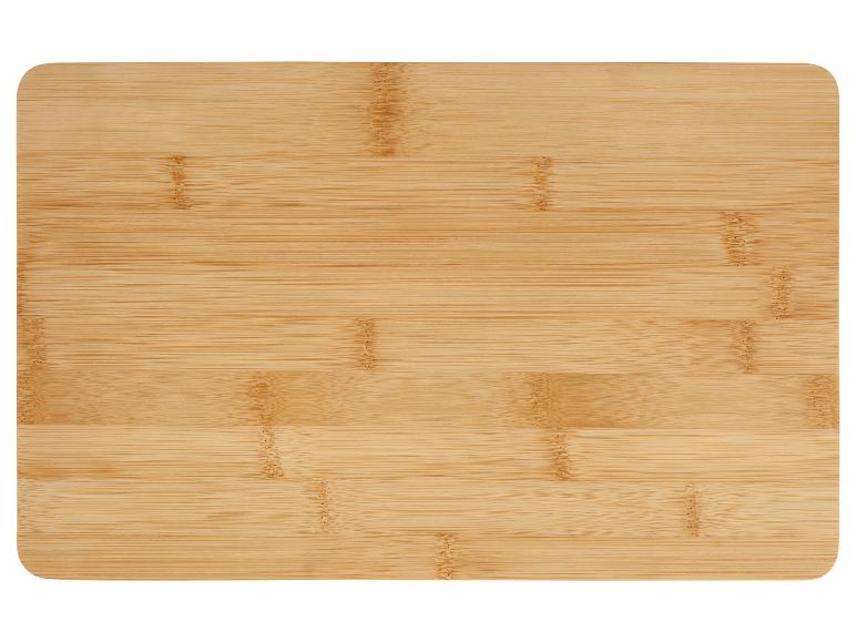 Vierkante bamboe snijplank.