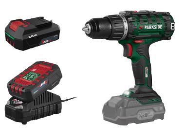 PARKSIDE® Accu-schroefboormachine 20 V 45 Nm, met 2 accu's 2 Ah en lader 2,4 A