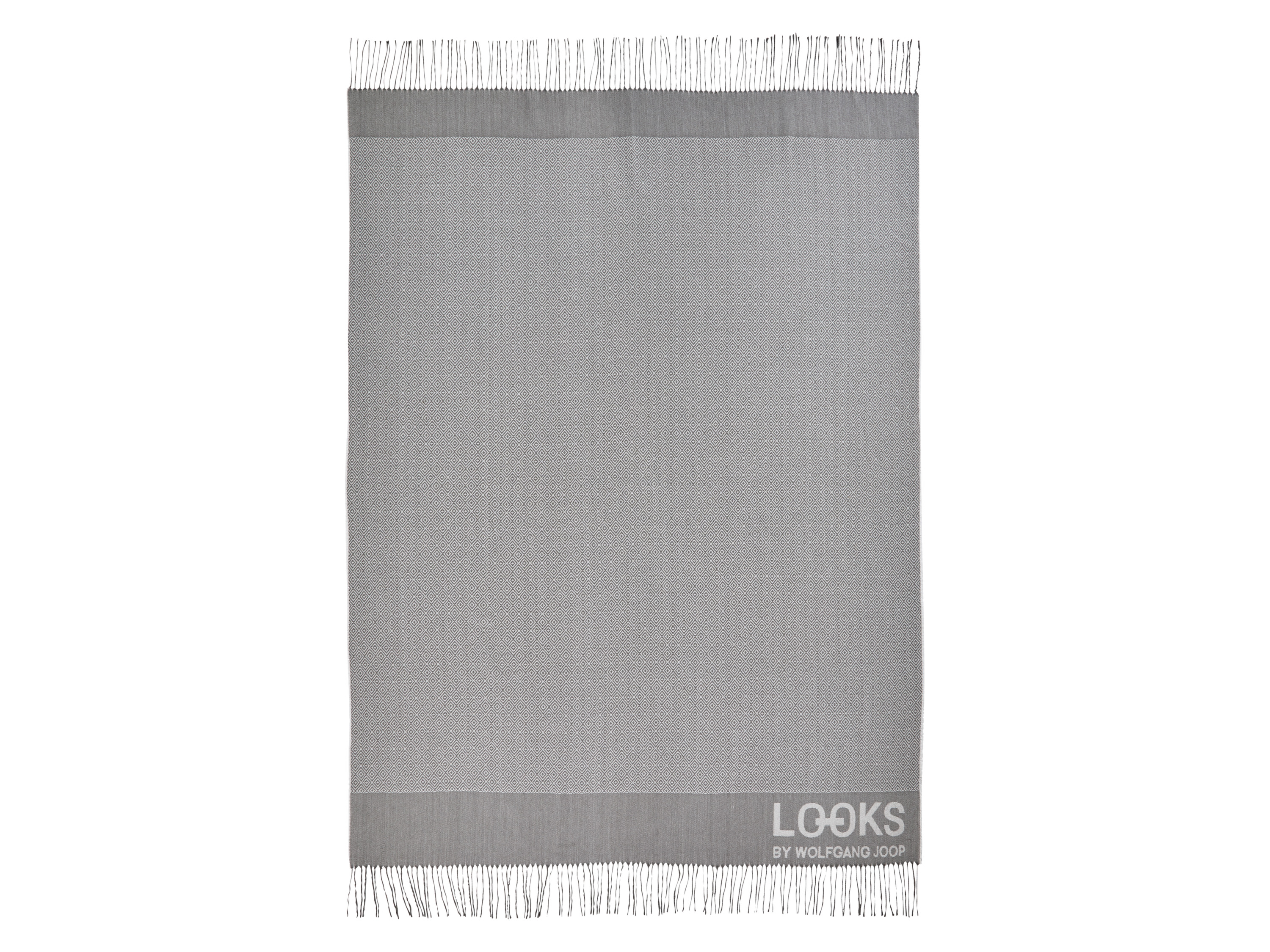 LOOKS BY WOLFGANG JOOP Plaid, 130 x 170 cm (Grijs)
