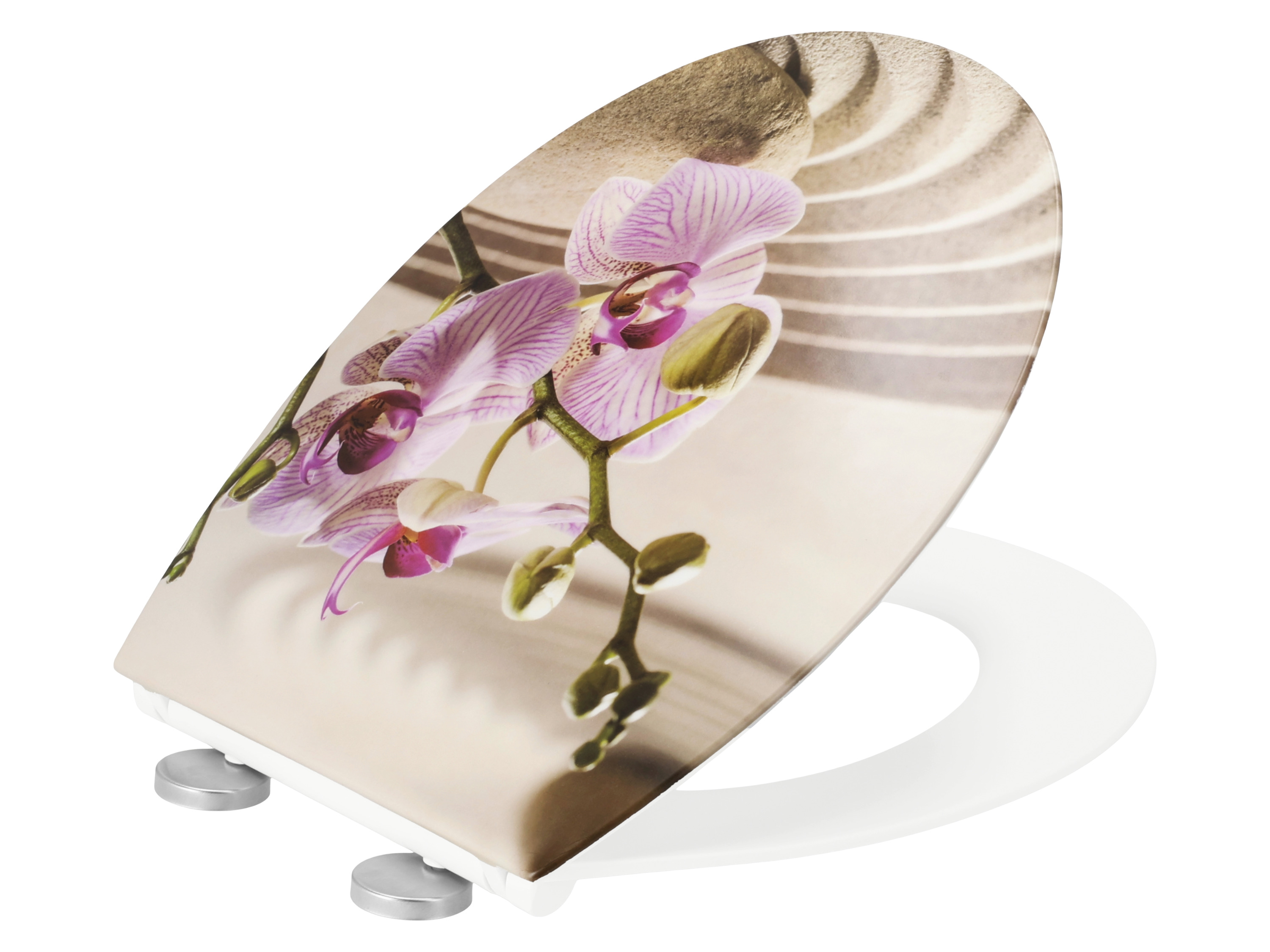 LIVARNO Wc-bril, soft-close (orchidee)
