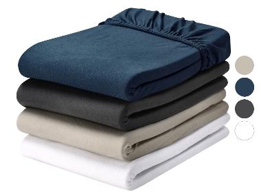LIVARNO® Jersey hoeslaken 90-100 x 200 cm