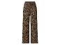 Leopardprint wijde broek