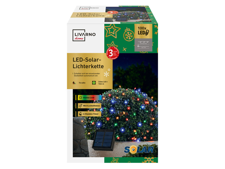 Ga naar volledige schermweergave: LIVARNO home LED solar lampjesketting - afbeelding 14