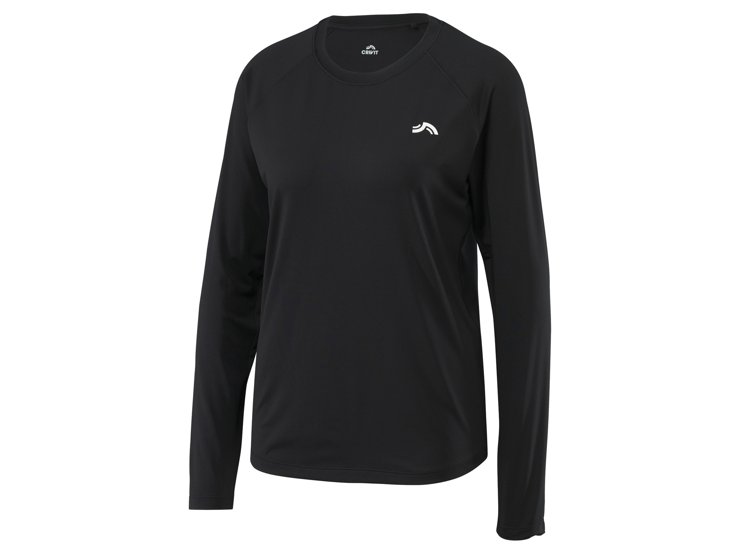 CRIVIT Dames sportshirt (Zwart, S (36/38))