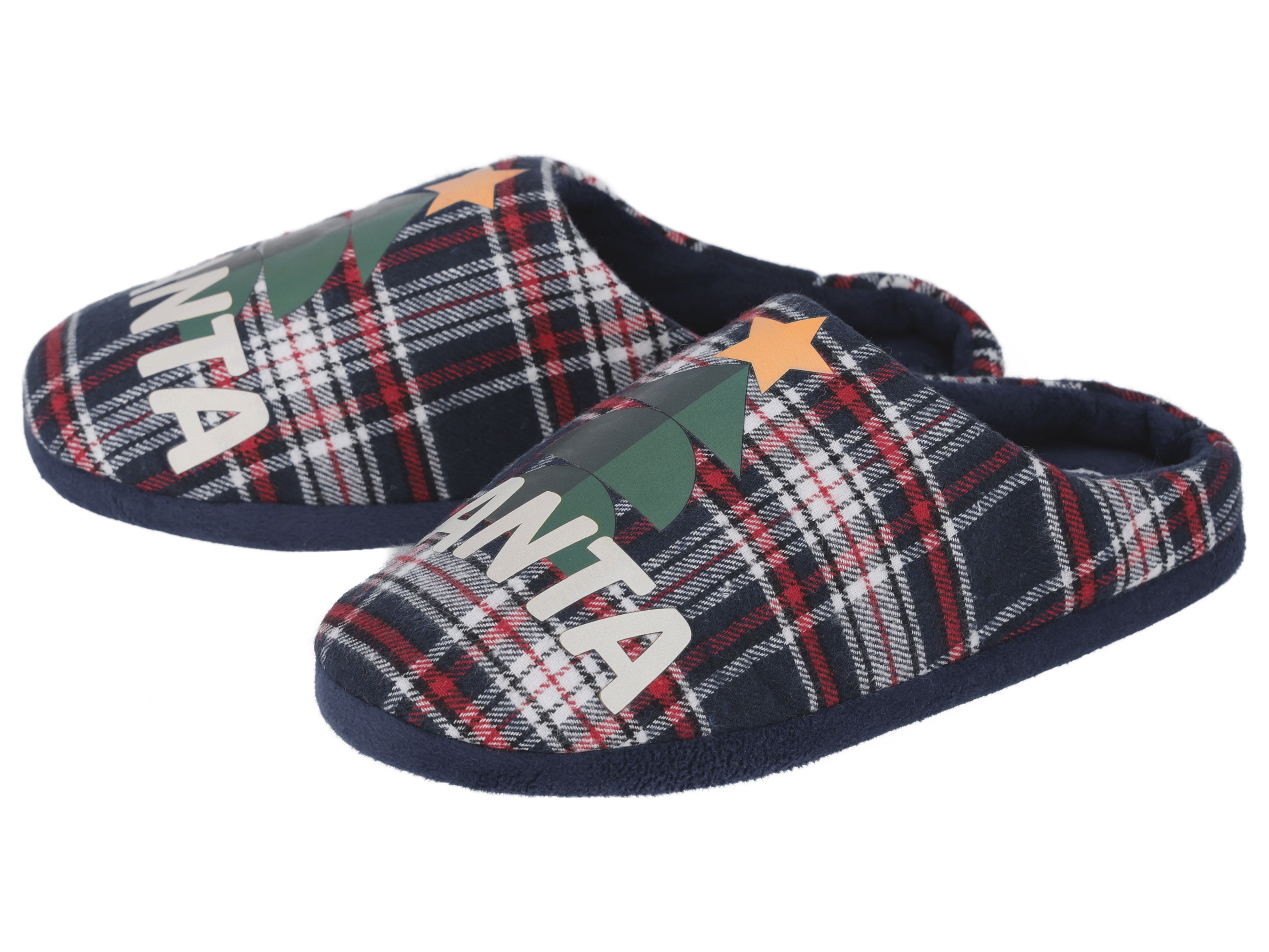 esmara Heren kerstpantoffels (Marineblauw, 42)