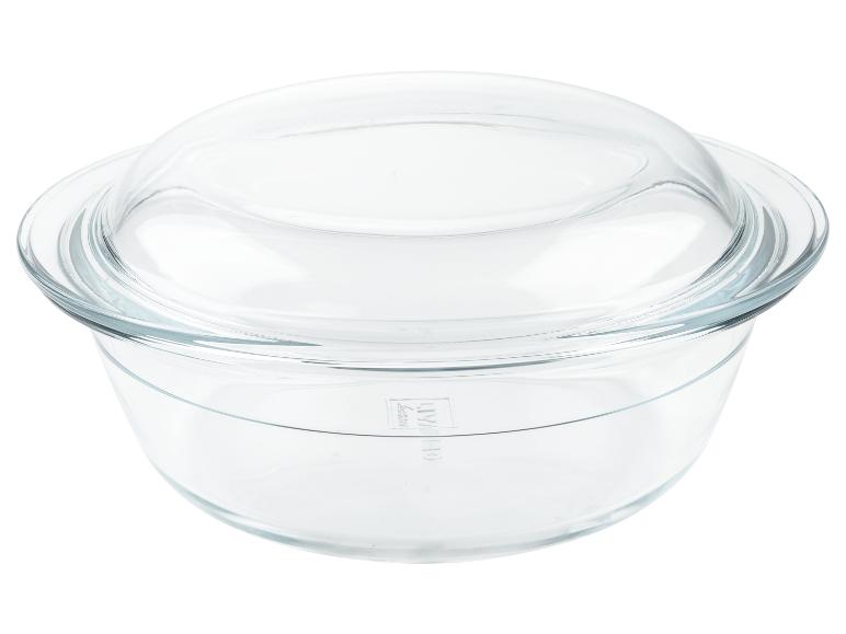 Glazen ovenschaal met deksel van Luminarc.