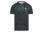 Donkergroen Reebok T-shirt met golvend patroon en wit logo
