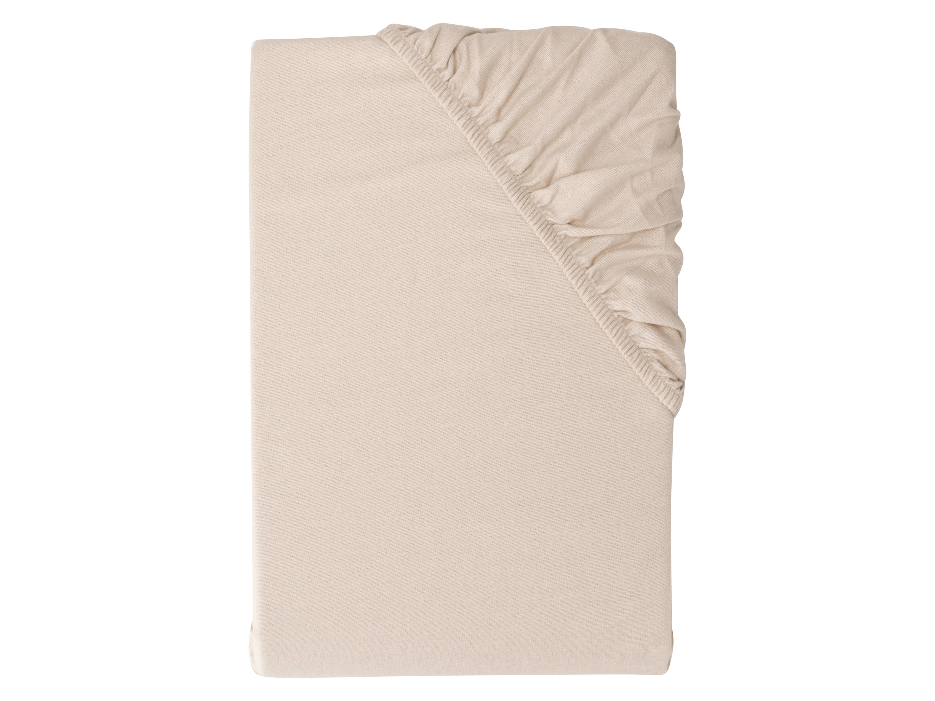 LIVARNO Hoeslaken 90-100 x 200 cm (Beige) afbeelding
