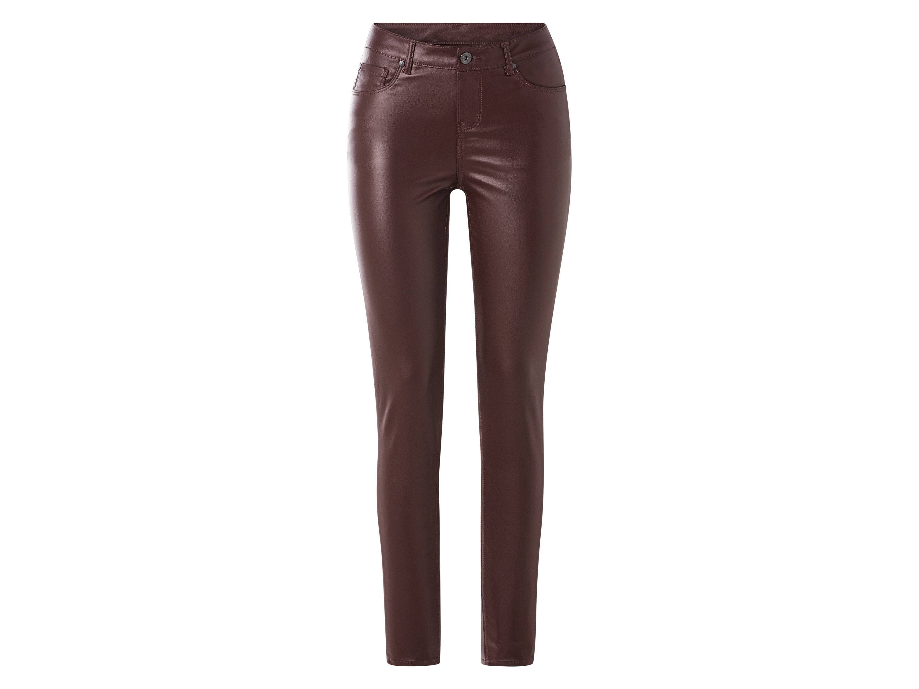 ESMARA Dames jeans, skinny fit (Bruin, 34)