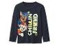 Donkerblauw kinder T-shirt met lange mouwen, Paw Patrol-print en de tekst 'CHILLIN' with my FRIEND'
