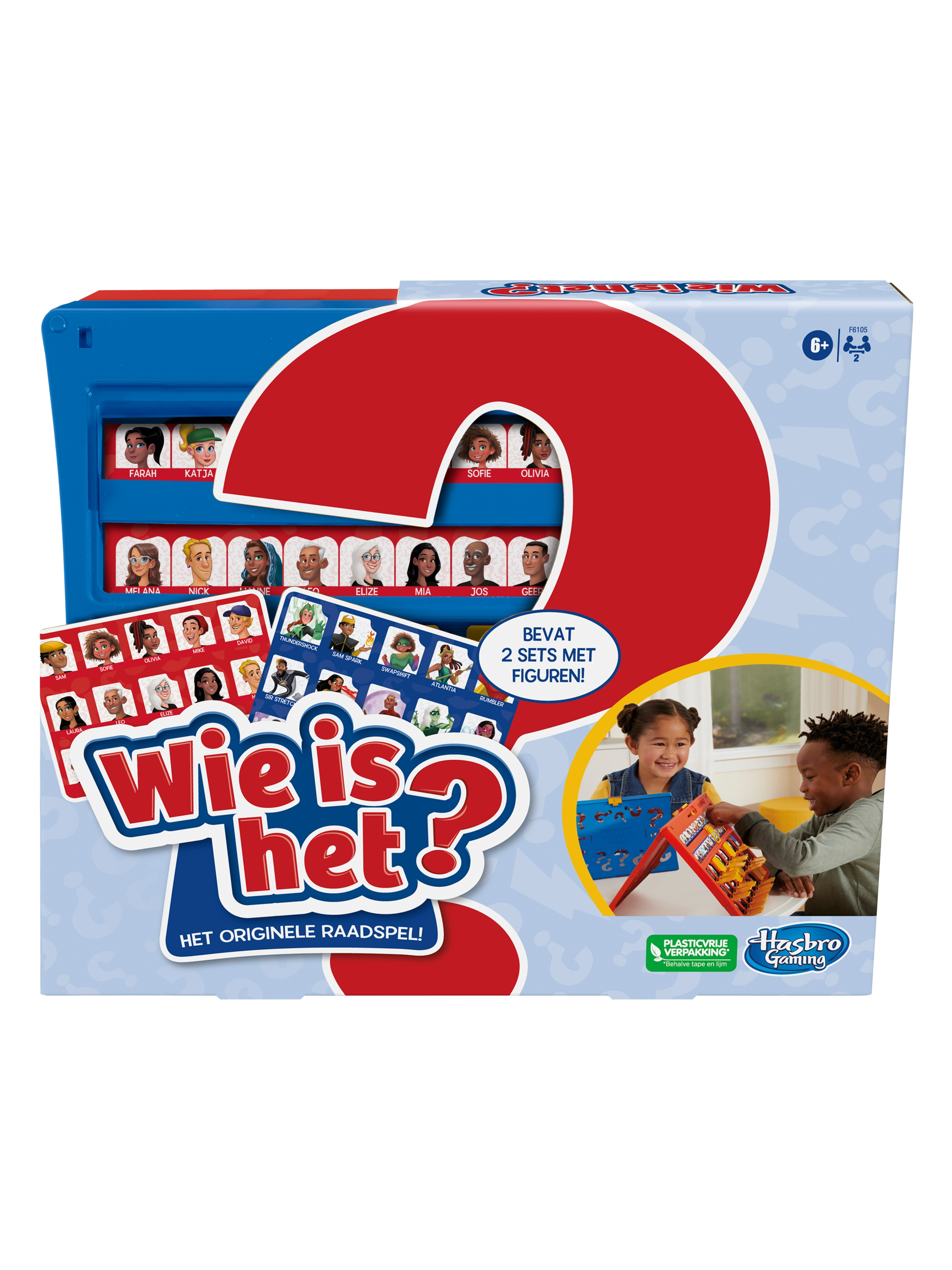 HASBRO Klassieke kinderspellen (Wie is het?)