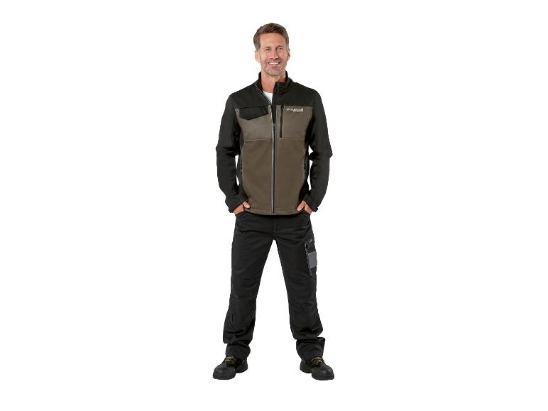 Man in Parkside Performance werkjas en broek