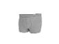 Grijze herenboxershort met elastische tailleband.