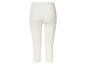 Witte leggings met kant aan de onderkant.