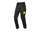 Zwarte werkbroek met gele details van Parkside.
