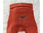 Oranje broek met een beer-print voor baby's