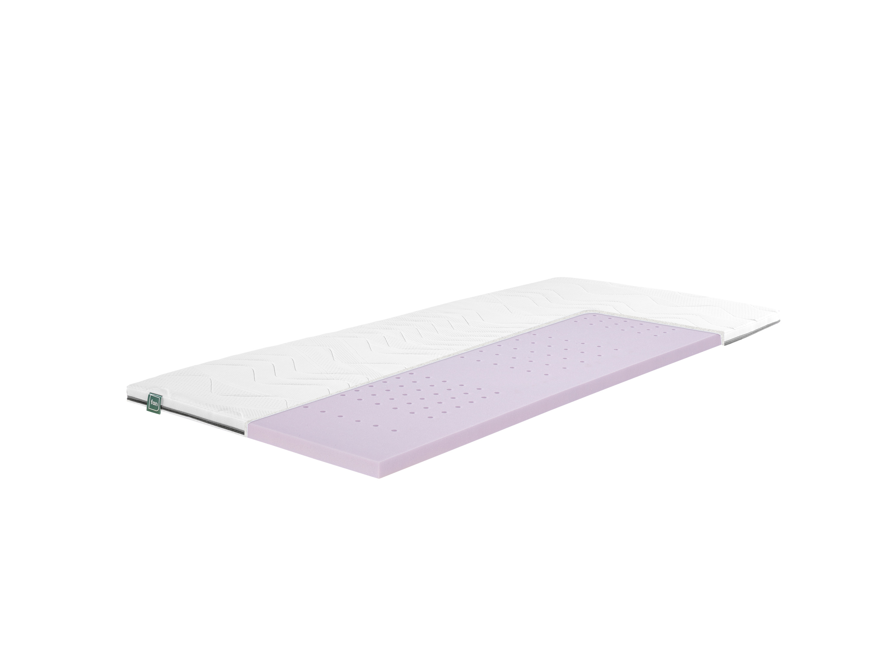 f.a.n. Hybrideschuim topper fan Flex Side Clima (Stevig (H3), 120 x 200 cm)