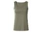 Dames basic tanktop olijfgroen