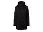 Zwarte softshell damesjas met capuchon en rits