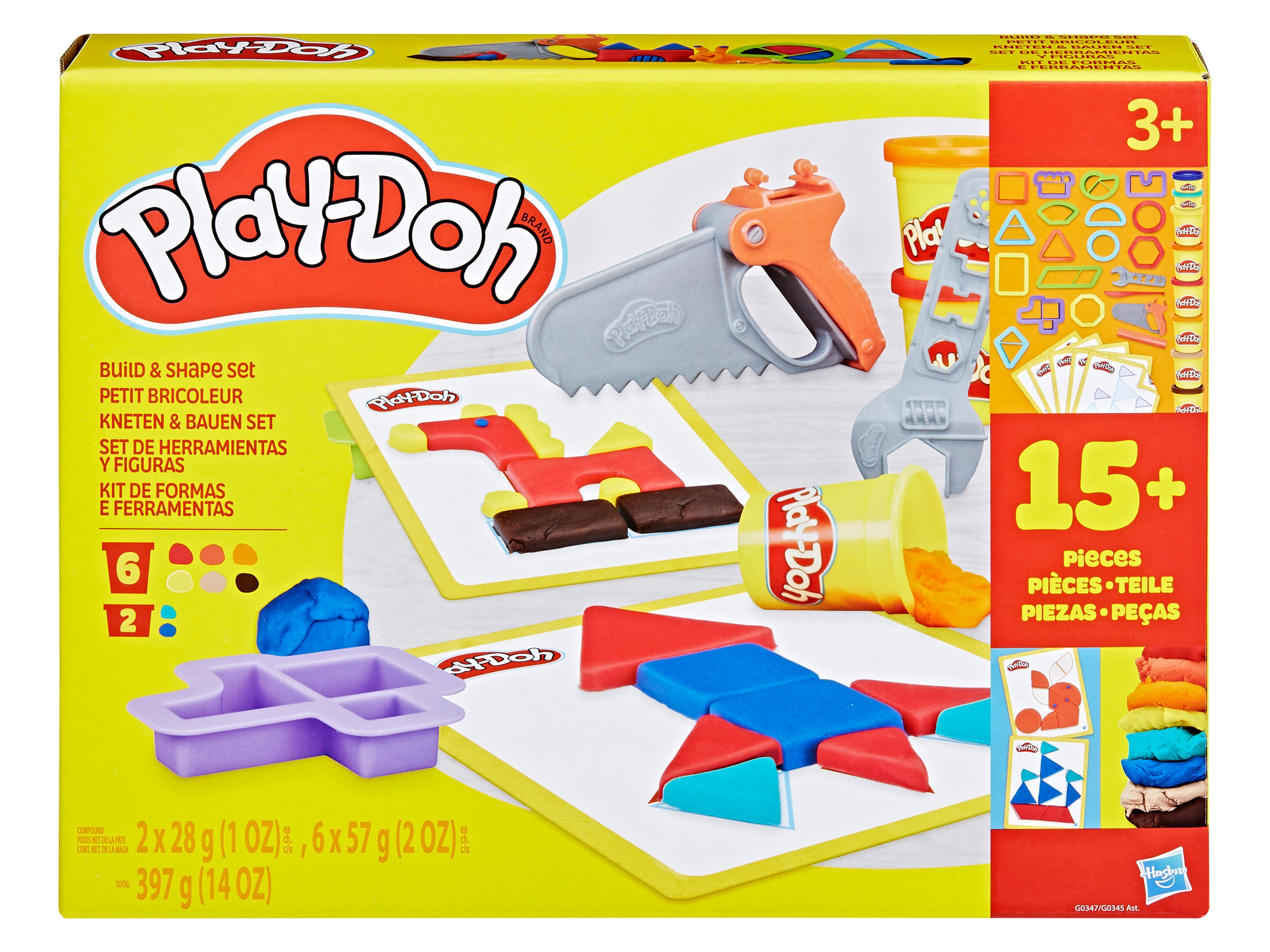 PLAY DOH Dierenarts of bouwen kleiset