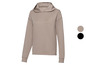 Beige hoodie met lange mouwen.