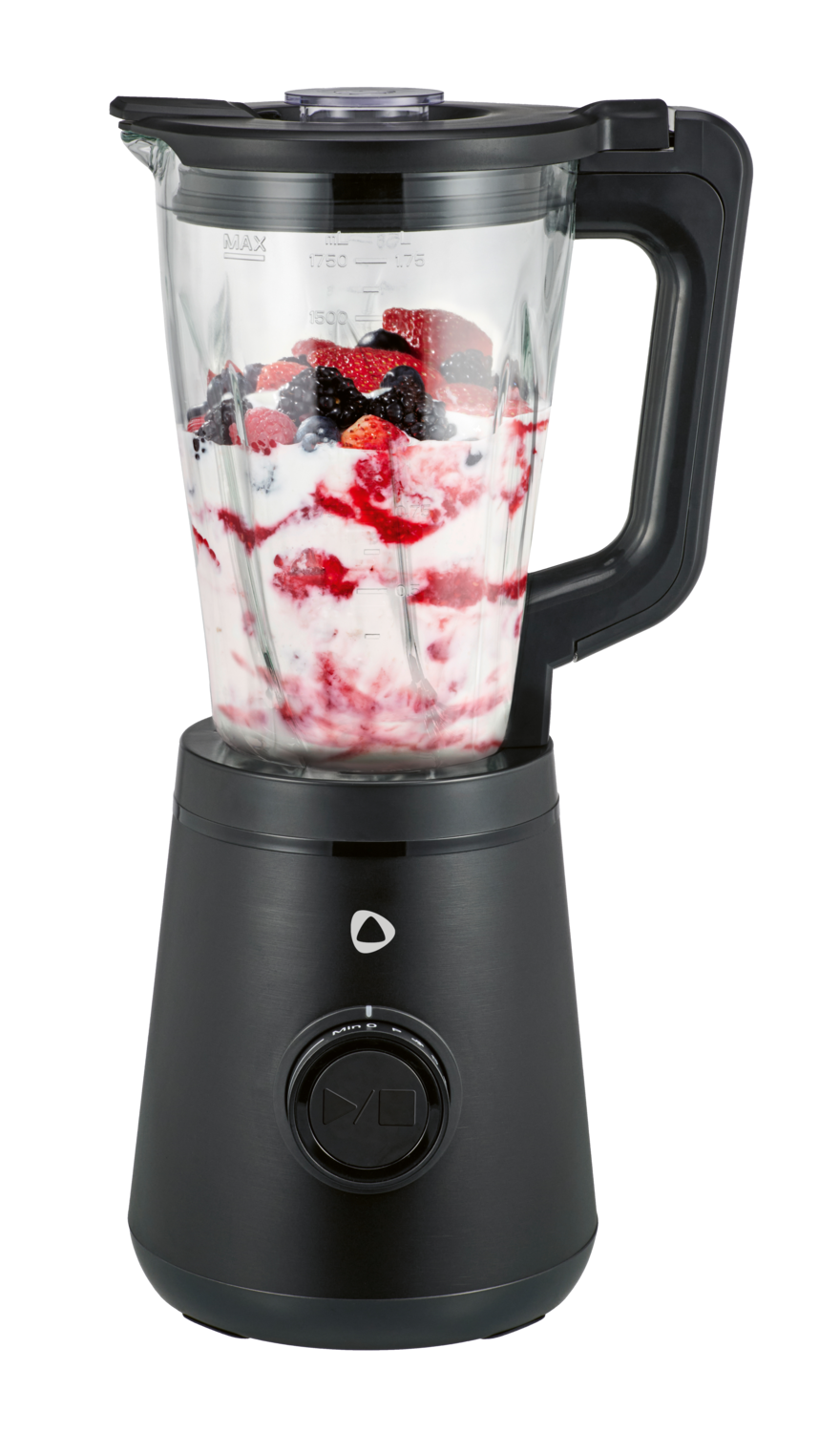 SILVERCREST RVS blender, 1,75 L (Zwart)