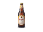 Een fles ongefilterd tripel kloosterbier.