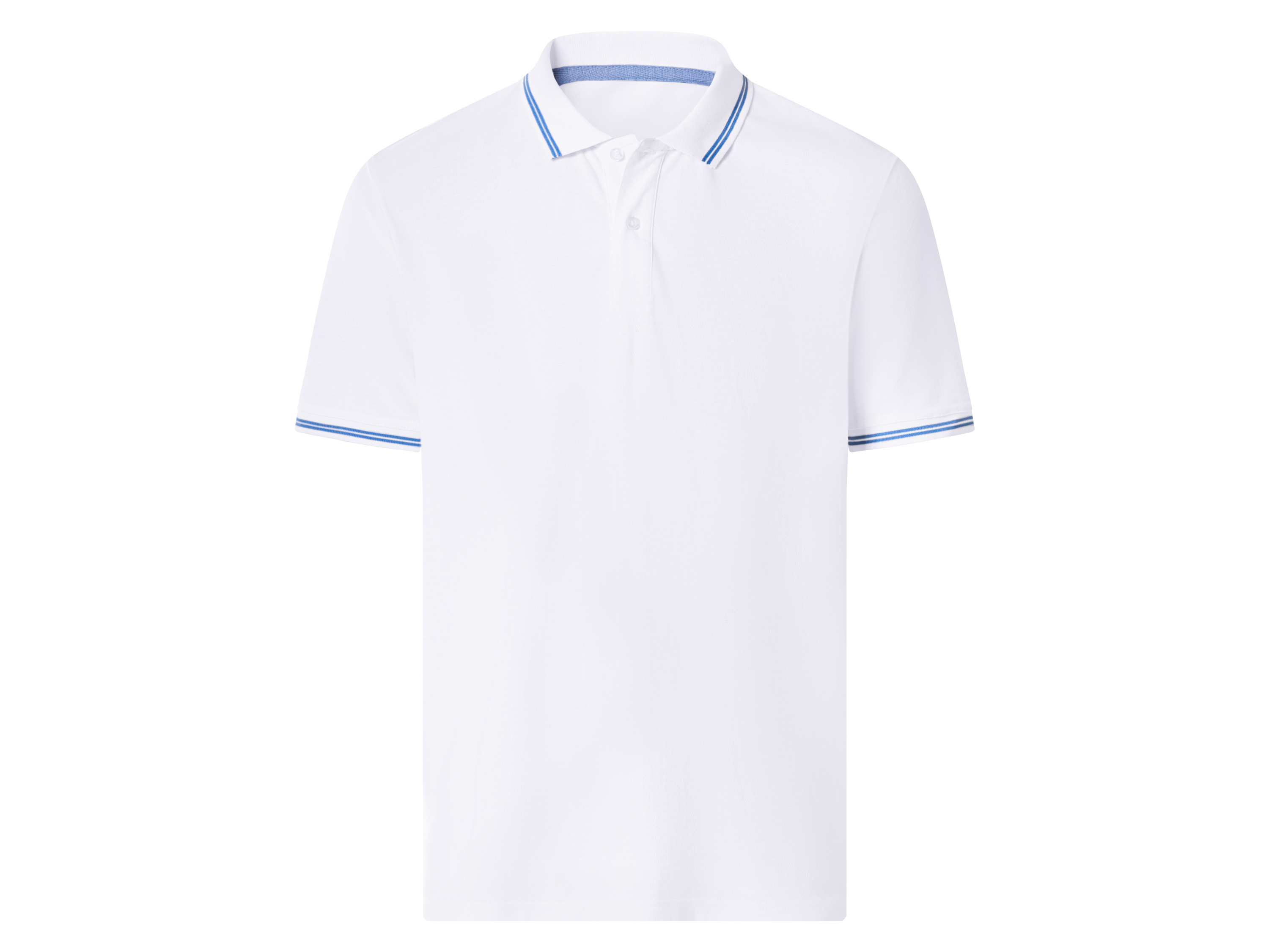ESMARA MEN Heren poloshirt (Wit, S (44/46))