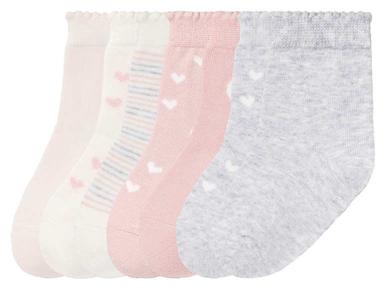 Ga naar volledige schermweergave: lupilu® Peuters meisjes sokken, 7 paar, met bio-katoen - afbeelding 10