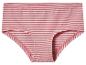 Gestreept slipje in roze en wit.