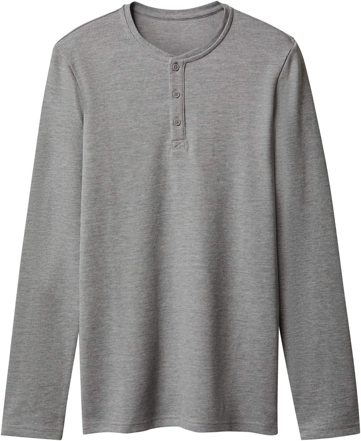 esmara Men Heren longsleeve (Grijs, S)