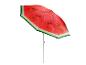 Strandparasol met rood en groen watermeloenontwerp