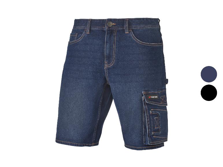 Parkside jeans cargo shorts, donkerblauw.