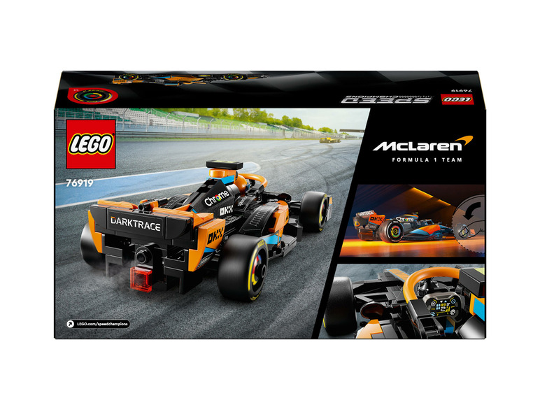 Lego Speed Champions set met McLaren Formule 1 raceauto.
