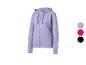 Lila roze hoodie met rits