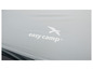Een close-up van een grijze tent van Easy Camp.