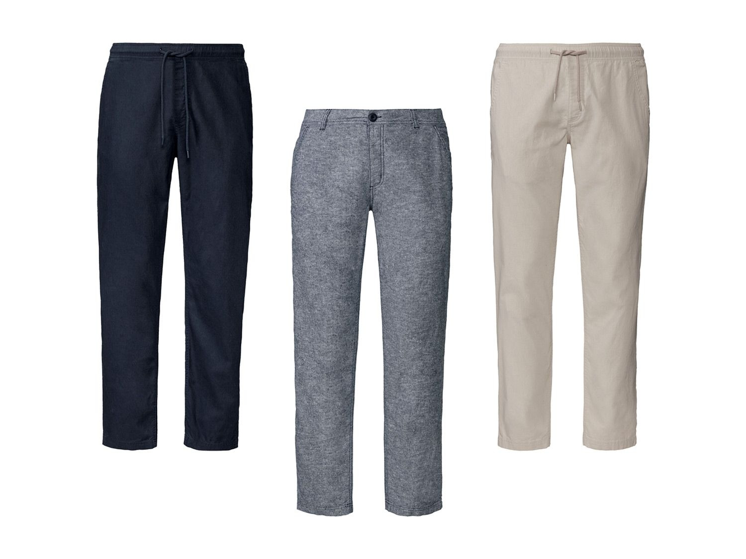 linnen broek heren grote maat