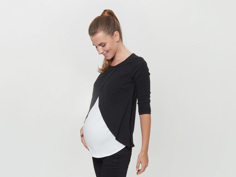 Ga naar volledige schermweergave: ESMARA® 2 dames zwangerschaps shirts - afbeelding 34