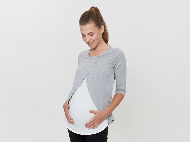 Ga naar volledige schermweergave: ESMARA® 2 dames zwangerschaps shirts - afbeelding 40