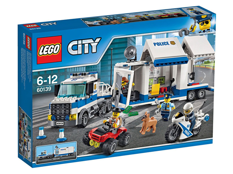 Ga naar volledige schermweergave: LEGO® City Mobiele commandocentrale (60139) - afbeelding 1