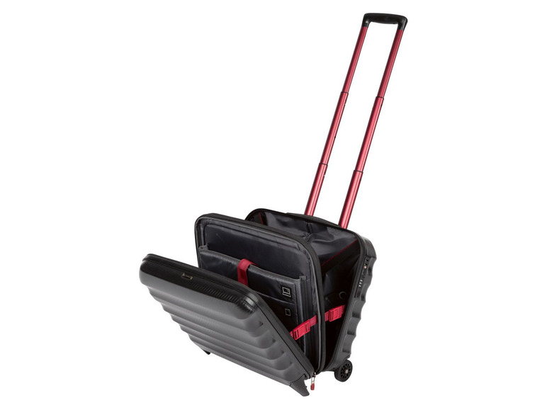 Ga naar volledige schermweergave: TOPMOVE® Handbagage- of business trolley antraciet - afbeelding 5