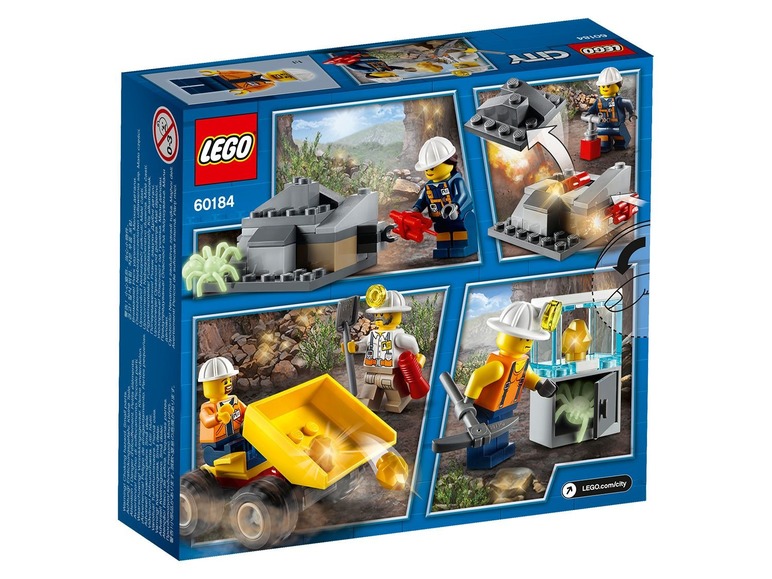 Ga naar volledige schermweergave: LEGO® City Speelset mijnbouwteam - afbeelding 2