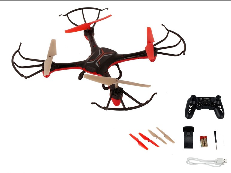 Ga naar volledige schermweergave: Drone, 50 m reikwijdte, met 4 reserve-rotors, vanaf 8 jaar (OSBE/OSCZ/OSPL/OSSK) - afbeelding 4