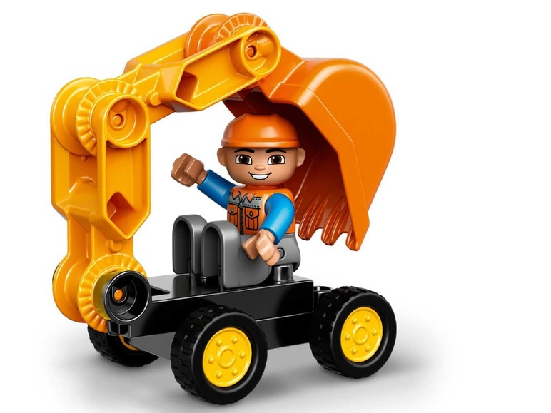 Ga naar volledige schermweergave: LEGO® DUPLO® Graafmachine & truck - afbeelding 6