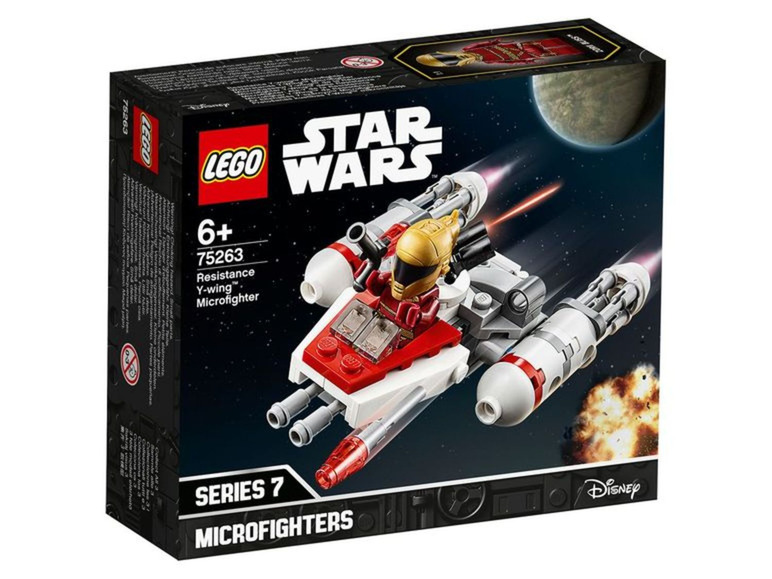Ga naar volledige schermweergave: LEGO® Star Wars Speelset Widerstands Y-Wing™ Microfighter 75263 - afbeelding 1